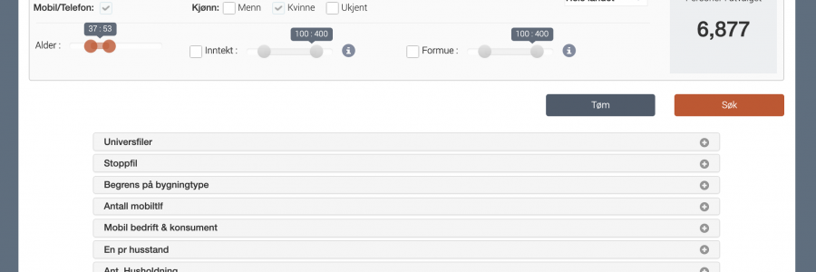 Segmentering av lister